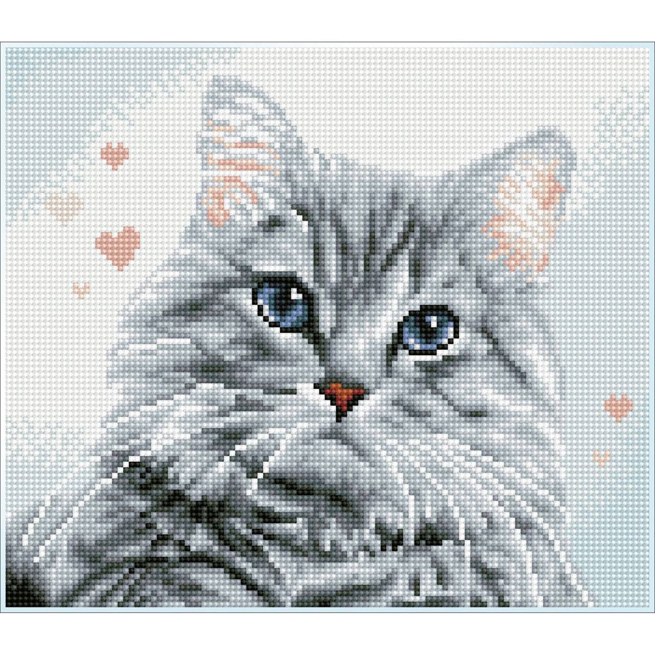 Diamond Dotz® Intermediate Pricilla Pre-Framed Diamond Painting Kit